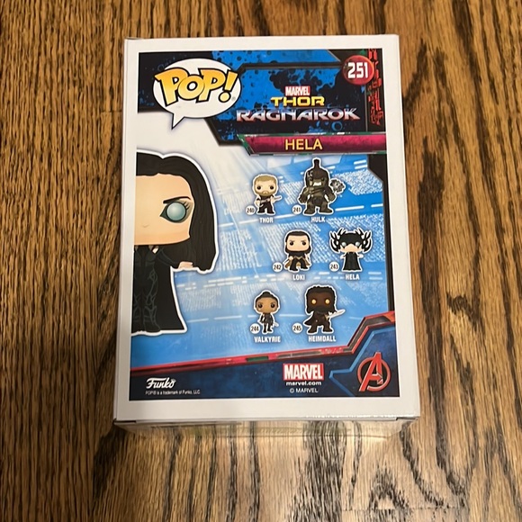 Funko Pop! Marvel Thor: Ragnarok HELA UNMASKED #251 Target Exclusive - Picture 5 of 6
